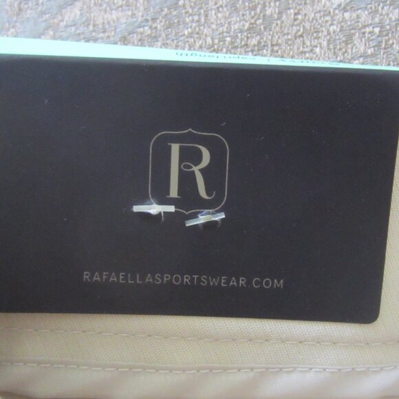 NWT RAFAELLA Classic Curvy Women's Capri Pants Size 8 Khaki --- - Picture 10 of 11